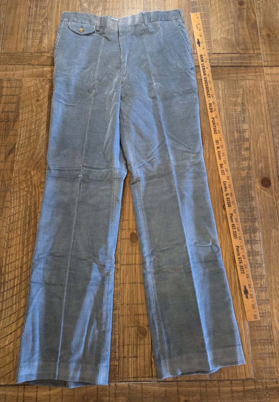 Vintage Stuart Edward Mens Corduroy Pants Made In The USA 33x32